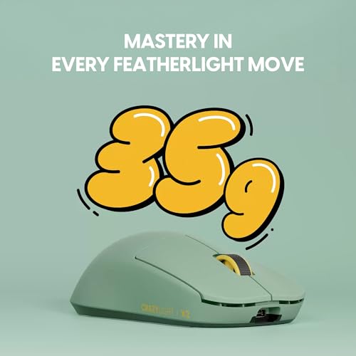 Image of Pulsar Gaming Gears X2 Crazylight Wireless Gaming Mouse, Ultra Lightweight 1.27 oz (36g), Optical Switch, 32000 DPI, 750 IPS, XS-1 Sensor, 8k Compatible (Mini, Wildscape Forest)