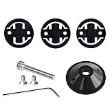 Yuauy Soporte de tapa superior de vástago de bicicleta Soporte de ordenador Adaptador de auriculares Compatible para Garmin Bryton Wahoo Elemnt Elemnt Bolt Elemnt Mini