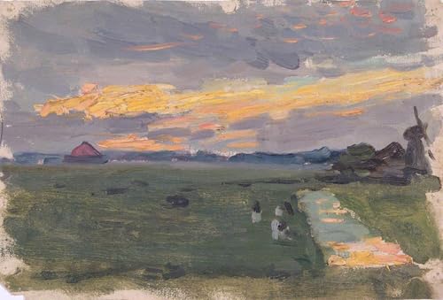 Póster de lienzo de Sir George Clausen para transformar paredes vacías y aburridas