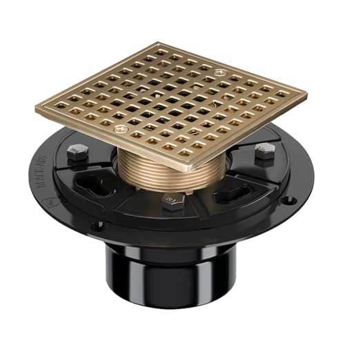 Uni-Green champagne bronze square drain image