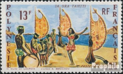 Sellos de la Polinesia Francesa para álbum de coleccionistas de Tahití