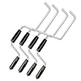 Quality Life Heavy Duty Winch Strap Winder for Flatbed Trailer, Solid Steel Winding Straps Roll-up Hand Roller, Tie-Downs Winch Straps for Truck Trailer -4pcs