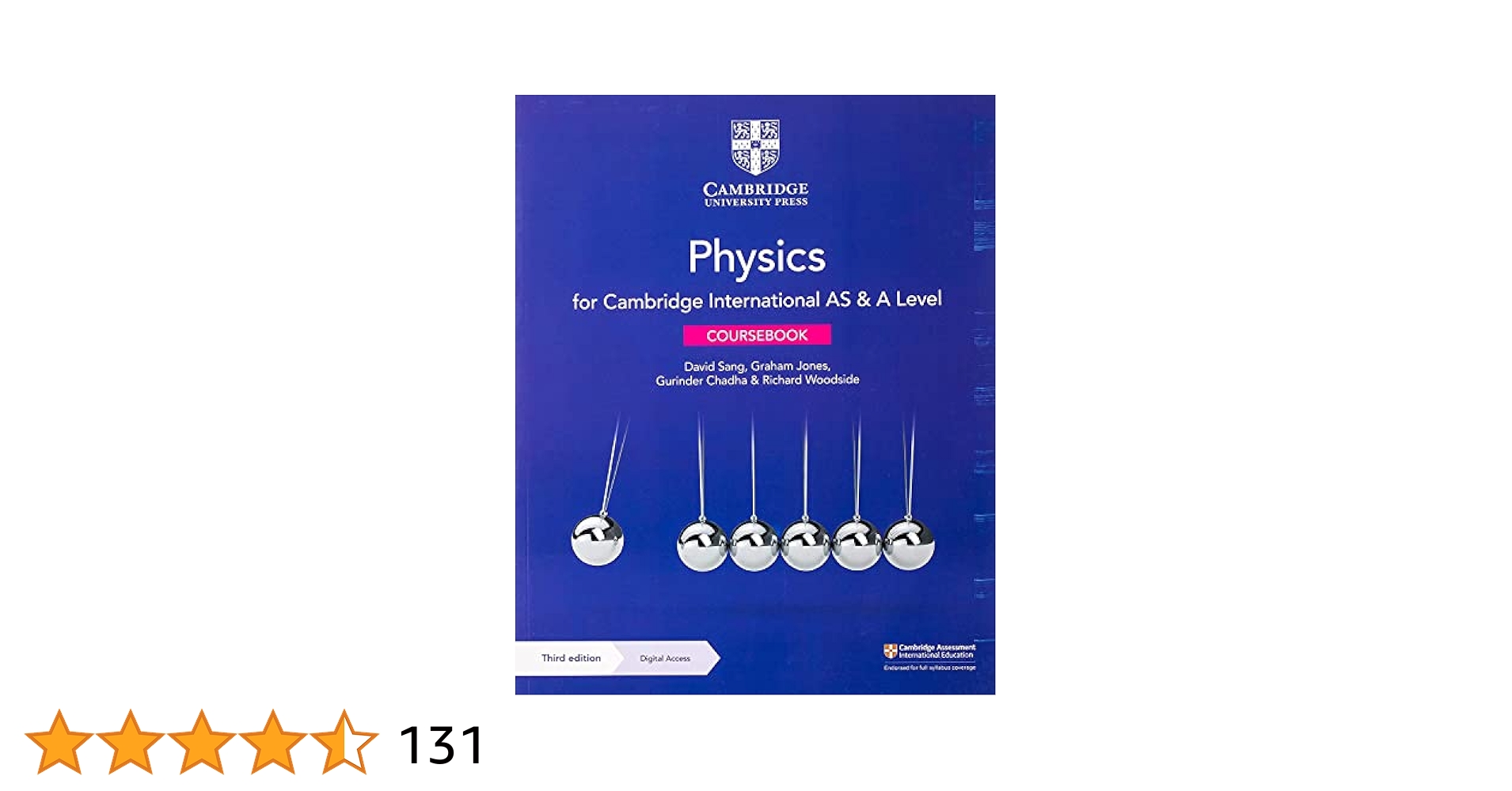 Cambridge International AS & A Level Physics Coursebook with