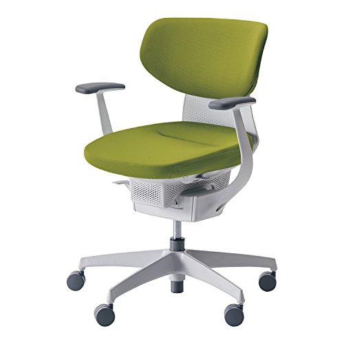 コクヨ イング イス ライトオリーブ クッションタイプ デスクチェア 事務椅子 座面が360°動く椅子 CR-GW3201E1G4Q4-VN 【ラクラク納品サービス】
