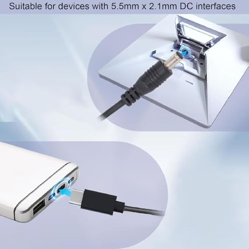 Cable de Carga de Potencia USB C a CC con Regulación Inteligente PD SEAFRONT 6