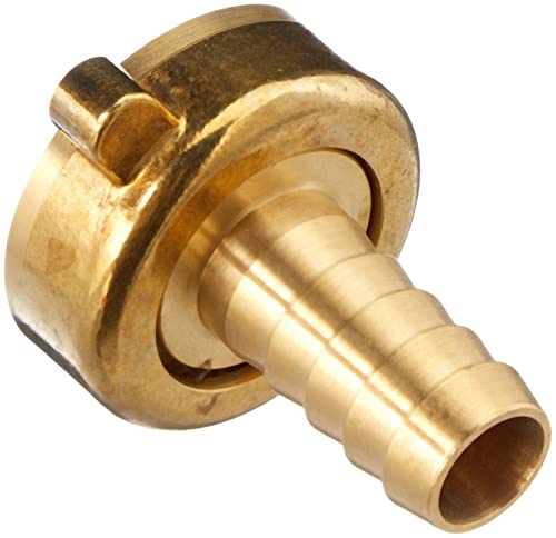 GARDENA Brass Hose Fitting 2 Parts: Screw-Quality Brass, 33.3 mm (G 1 