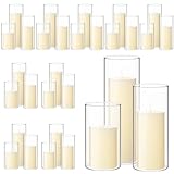 Shihanee 60 Pcs Pillar Candles...