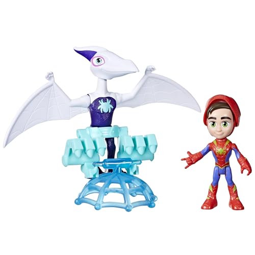 Spidey Coffret Dino Webs base forestière Figurines de super héros et accessoires dès Spidey et Ses Ami - vue 4