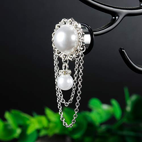 Cooear Gauges For Ears Single Flared Tunnels Dangle Plugs With Chain Elegant Stretchers Size 2G To 5/8". #TOP2