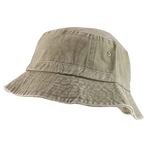 Image of Armycrew XXL Oversize Pigment Dyed Washed Bucket Hat Fits Upto 3XL