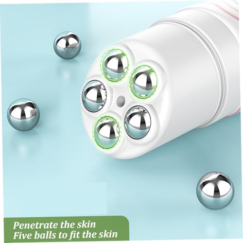 Jeorywoet Sunscreen Roller Applicator, Sunscreen Applicator 3x7 in Refillable Portable Sealed Roller Applicator with Soft Tube Body Reusable Sunscreen Brush for Body Lotion, Sunscreen Roller (White)
