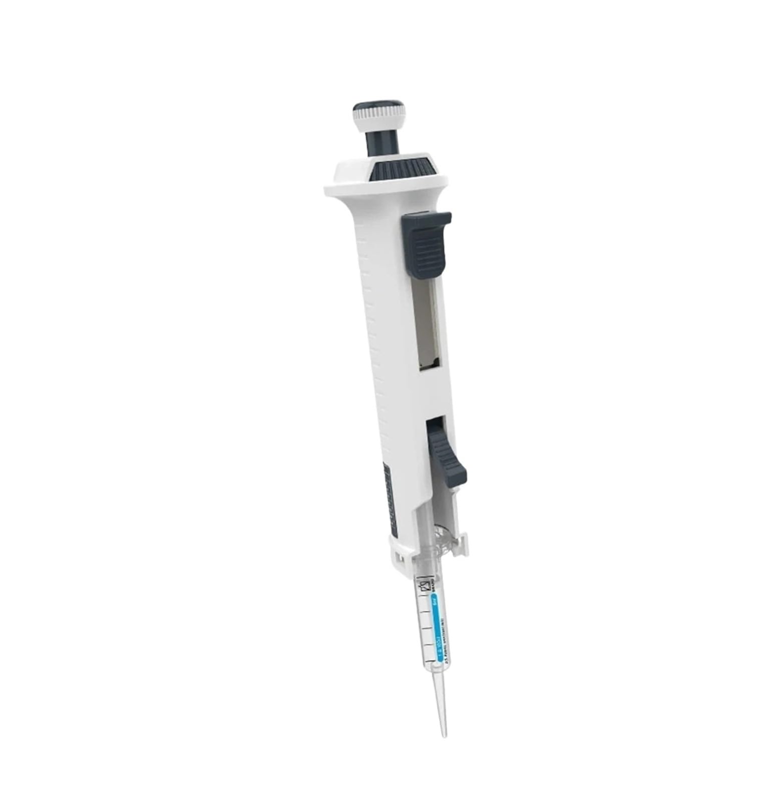 Dispensador continuo Pipeta dispensadora de laboratorio Manejo de líquidos ajustable Paso a paso Volumen de 0,5-50 ml Extracción precisa