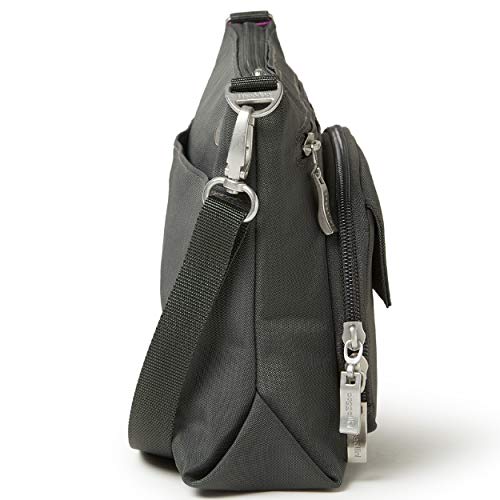 Baggallini Womens Original Rfid Everyday Crossbody Bag, Charcoal, One Size Us #TOP21
