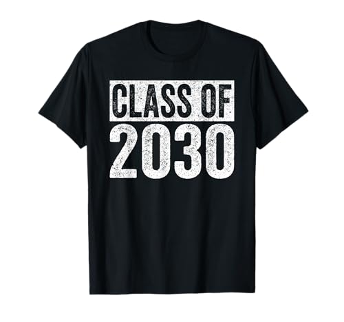 Class Of 2030 Graduate Shirts for Seniors 2030 Graduation Maglietta