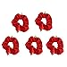Produktbild Happyyami 5pcs Weihnachten Haar Haargummis Gummibänder Haargummis Haargummi Seile für Frauen Mädchen Weihnachten Haarschmuck