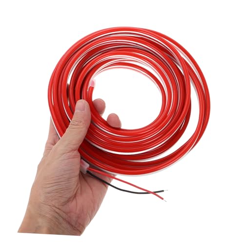 Tira de Luz Neon Flexible de Silicona Roja 12V miniatura 3