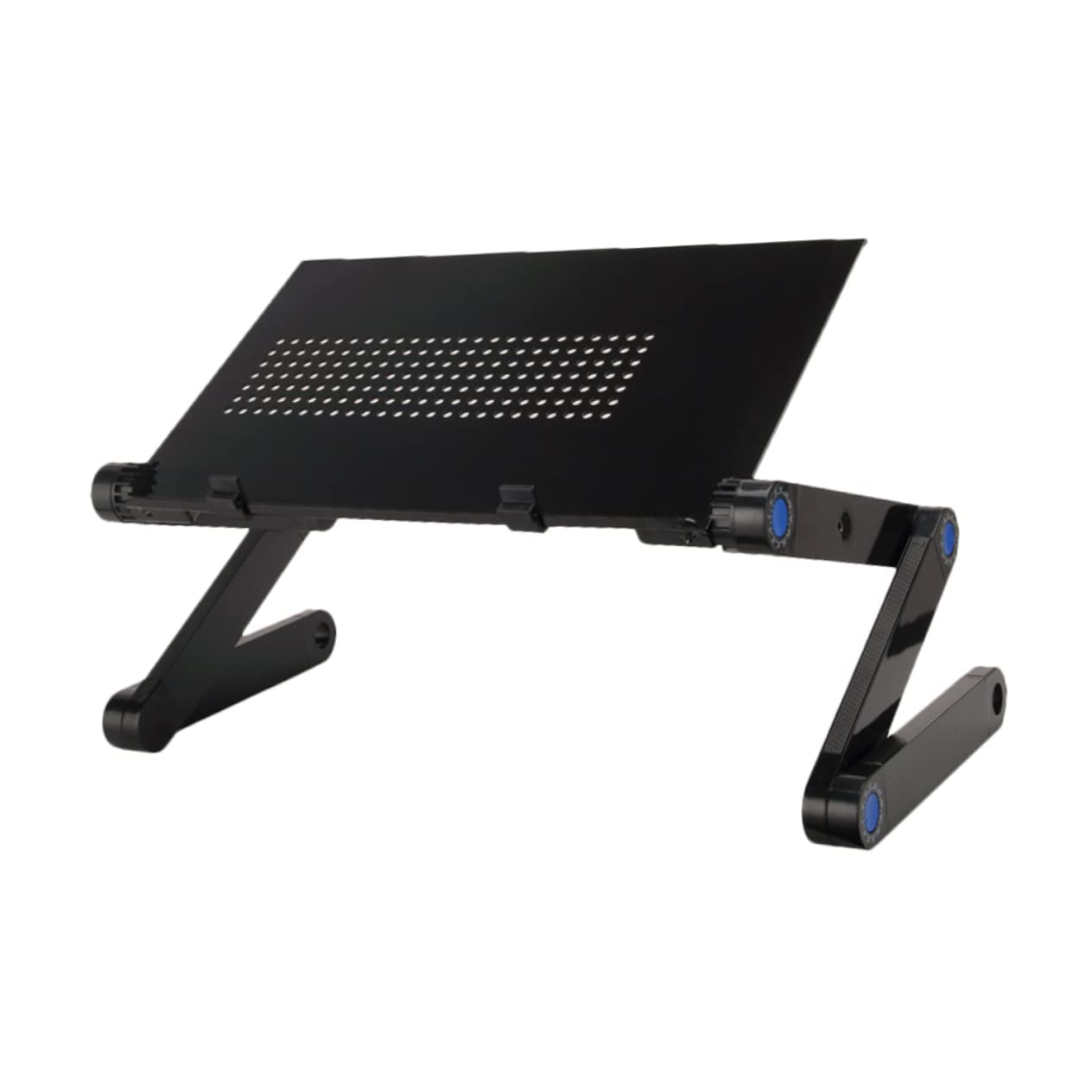 OSALADI Folding Laptop Desk Bed Study Table Ergonomic Design for Comfortable Use Bed Couch Floor Space-Saving Portable Lap Tray for Work Gaming