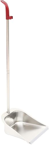 Miniatura 6 de GANAZONO Pala de basura para limpieza del hogar, recogedor de basura para el hogar, recogedor de basura, contenedor de basura con mango largo,