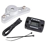 Tusk Off-Road Tusk Tach/Hour Meter with Bracket for Honda CRF450R 2002-2024
