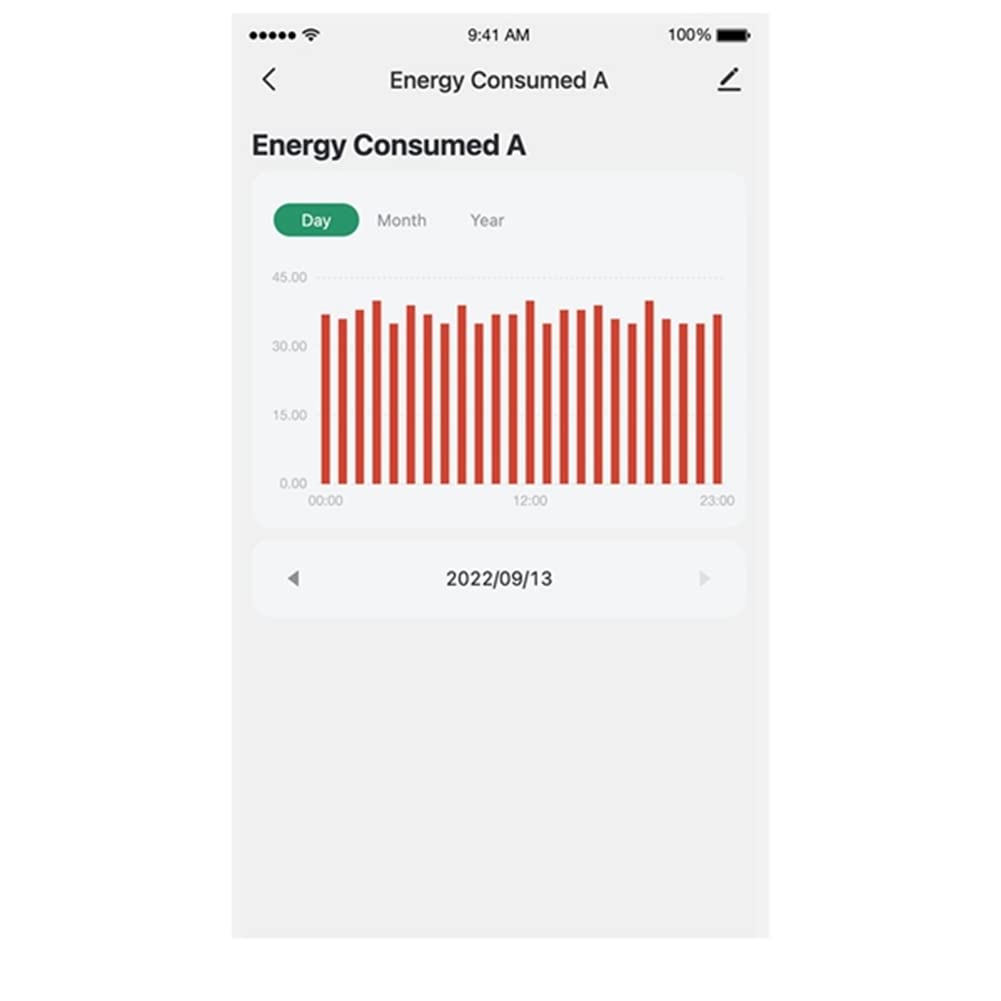 Tuya Smart Life TrifáSico WiFi EnergíA KWH Medidor Pinza de Corriente Transformador de Corriente AplicacióN Monitor y Registro de Potencia (500A)