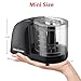 Liebe&Lecker Mini Food Processor,1.5 Cup Mini Chopper for Cutting Vegetable, Garlic,Onion and Meat