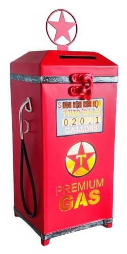B CENTERBRIDGE Gas Pump Metal Wax Warmer Vintage Car Station Wax Cube Melter & Burner Electric Fragrance Home Air Freshener Gift
