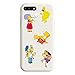 50PCS The Simpsons Water Bottle Stickers for Kids, Cute Stickers for Water Bottles, Vinyl Waterproof Aesthetic Laptop Sticker Pack Classroom Prizes Skateboard for Kids Teens Girls Students (White)