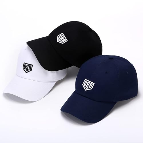 Baseball Cap Dad Hat Men And Women Vintage Washed Distressed Cotton 100% Adjustable Style Usa (White) #TOP4