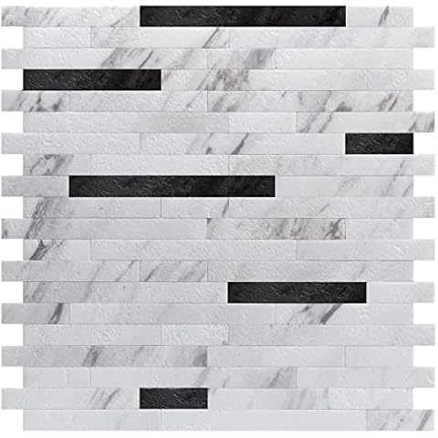 Art3d Azulejo de PVC para salpicaduras de cocina Cover