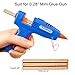 Zifospy 7mm Mini Glue Gun Wax Seal Sticks, Suitable for Wax Seals, Greeting Cards, Letters, Wine Bottle Sealing & DIY Crafts,60 Pack（Light Gold）