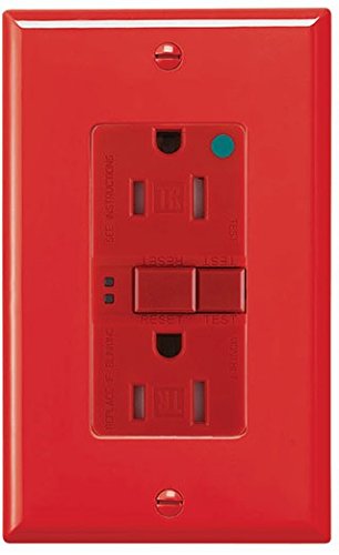 Cooper Wiring device TRSGFH15RD - GFCI TR HG Self Test Duplex 15A 125V RD