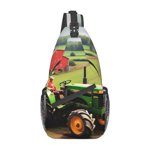 Sac de poitrine imprimé lapins ergonomique et polyvalent pour randonnée