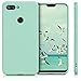 kwmobile Case Compatible with Xiaomi Mi 8 Lite Case - Soft Slim Protective TPU Silicone Cover - Mint Matte