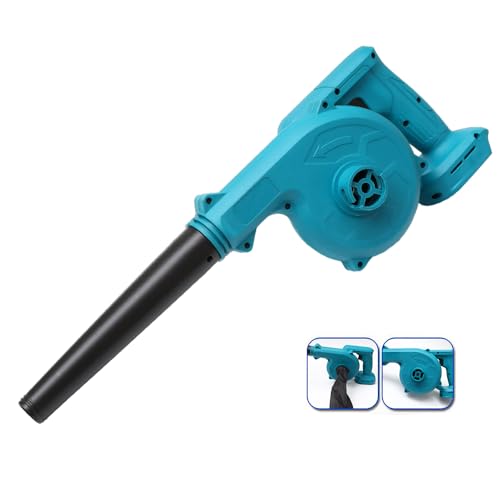 Cordless Leaf Blower for Makita 18v Battery, 2-in-1 Handle Electric Leaf Blower,Helps you clean your garden and home easily/Car Corner Dust Clearing ﻿ (Body Only)