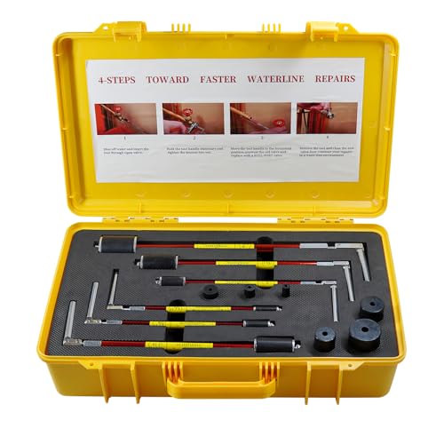 6800 Plumbing Plug Tool Kit, Pipe Water Stopper Kit 1/2" to 2" fo...