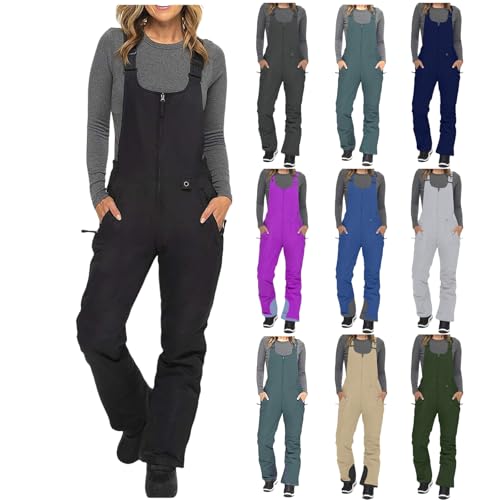 Sblioda Snow Pants Womens Womens Snow Pants Black