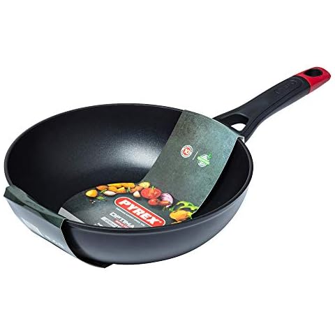 Pyrex Optima+ Wok Aluminio Forjado 28Cm Cover