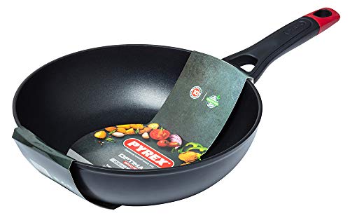 Sartén Wok Optima+ Aluminio 3,5 Mm (28 Cm) - Pyrex En Oferta Pyrex Optima + Wok Aluminio Forjado 28Cm