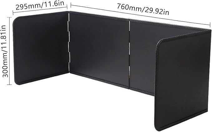 Protection contre les éclaboussures pour arrière de cuisine, 4 côtés, protection de cuisine pliable à quatre faces avec revêtement antiadhésif en tôle de métal galvanisé pour cuisine, four, poêle, mur