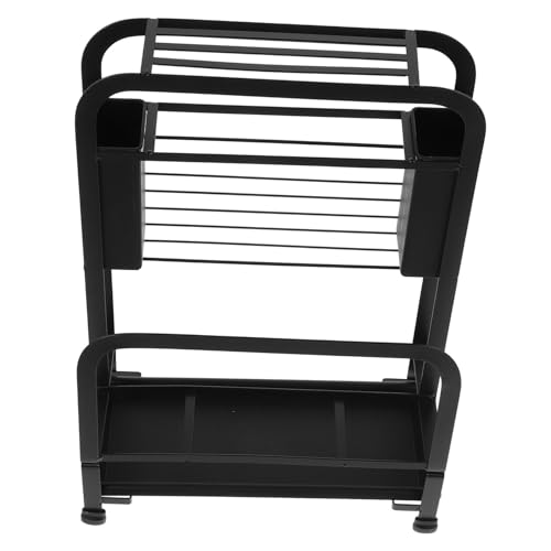 DECHOUS Kitchen Carbon Steel Cutter Stand Multi Functional Cutlery Holder with Chopstick Storage Resistant Design for Efficient Kitchen Organization and Easy Access