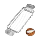 304 Stainless Steel Multipurpose Slicer for Block Cheese, Butter & Fruit - Handheld Kitchen Tool