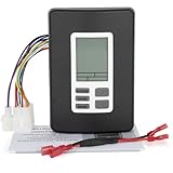 9330A3341 Digital Thermostat, Compatible with Coleman Mach 9/9330-33 Series Multi Zone RV Thermostats, 12V Wall-Mounted RV Thermostat with Cold and Hot Dual Control, Replace 9330-3341/9330A3351