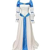 AGLAYOUPIN Adult Women Renaissance Gown Dress for Swan Princess Cosplay Costume Dress Halloween