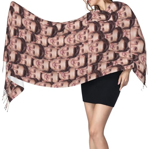 Custom Scarf bulk For Women Personalized Scarf with logo photo text design your own Customized Scarves personalized gift3