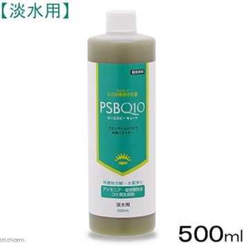 Amazon Co Jp Psbq10 ピーエスビーキュート 淡水用 500ml 光合成細菌 バクテリア 熱帯魚 ペット用品