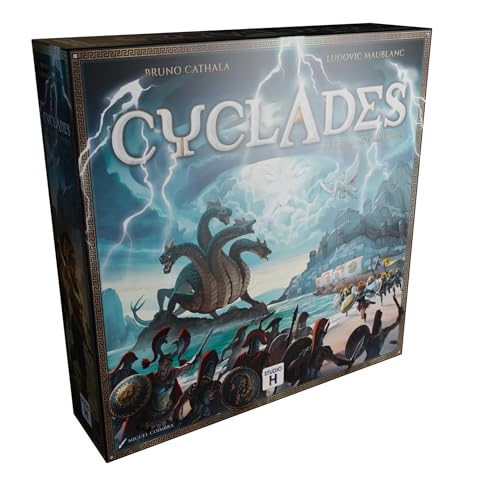 Cyclades Legendary Edition juego de estrategia griego miniatura 1