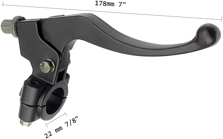 Right 7/8" 22mm Clutch Brake Lever Perch for Honda CR XL XR CRF XR50 CRF50 70 125 LV10 Coolster Roketa Baja Pit Dirt Bike