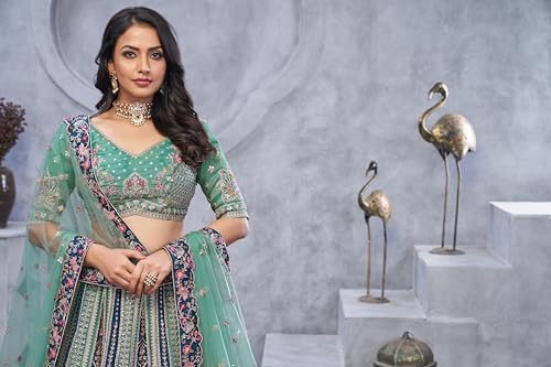 Robe de mariée en soie Banarasi 11786 sublime création pour un mariage unique - 6