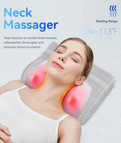 image for Papillon Back Massager, Shiatsu Neck Massager for Pain Relief Deep Tis