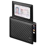 Zitahli Wallet for Men 12 Card Holder Slim Rfid Leather 2 ID Window Wallets With Gift Box Men's Accessories